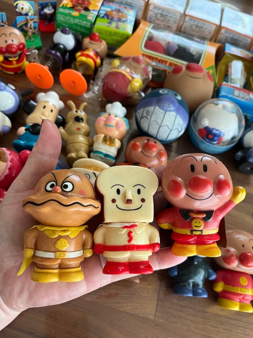 値下げ　超レア　アンパンマン 人形　フィギュアセット　昭和レトロ　やなせたかし