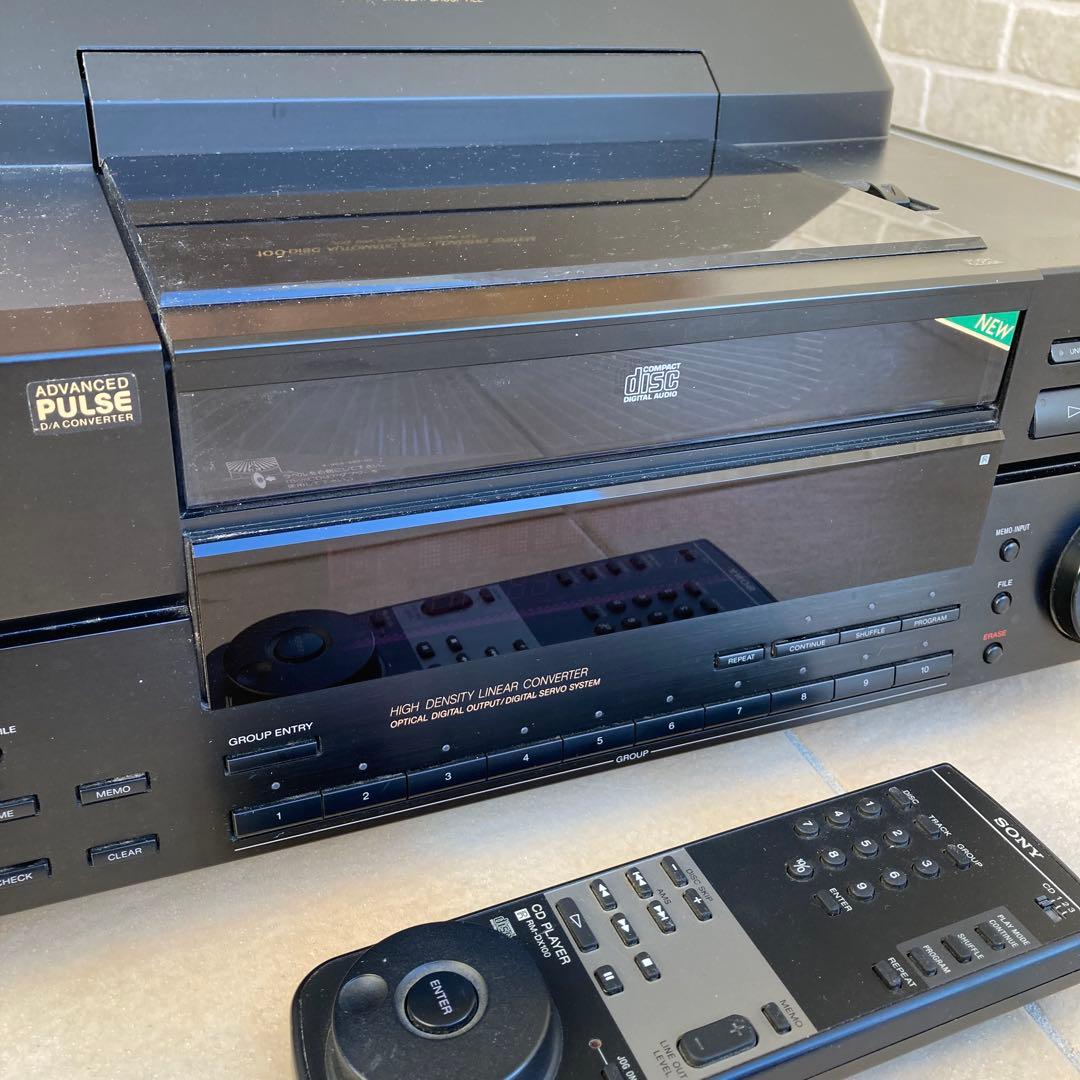 SONY⭐︎100連装CDチェンジャー［CDP-CX100］