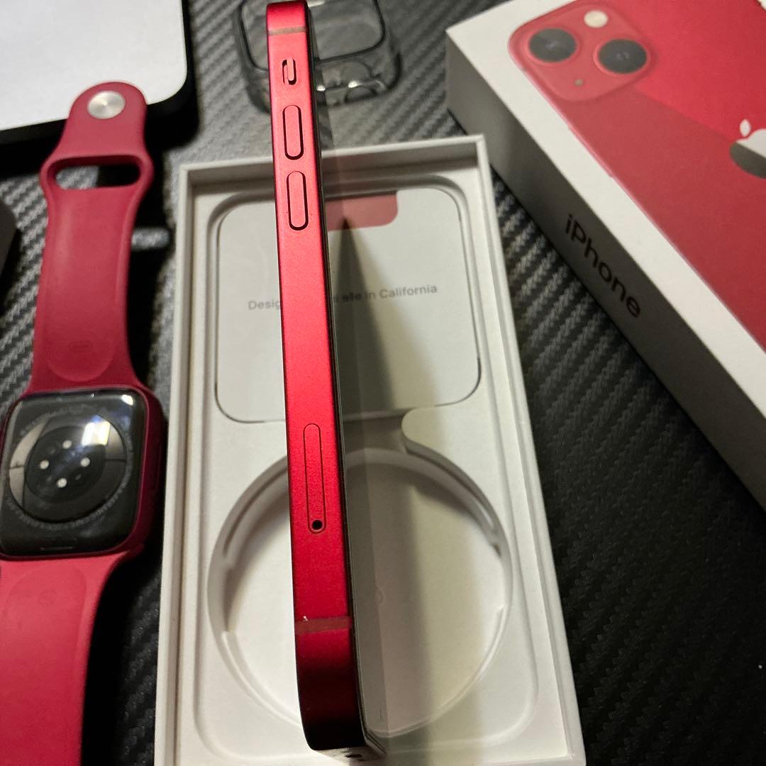 スマートフォン本体 iPhone 13 mini 128GB + Apple Watch S7