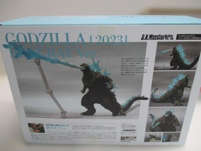 【中古品】S.H.MonsterArts ゴジラ (2023) 放射熱線Ver.
