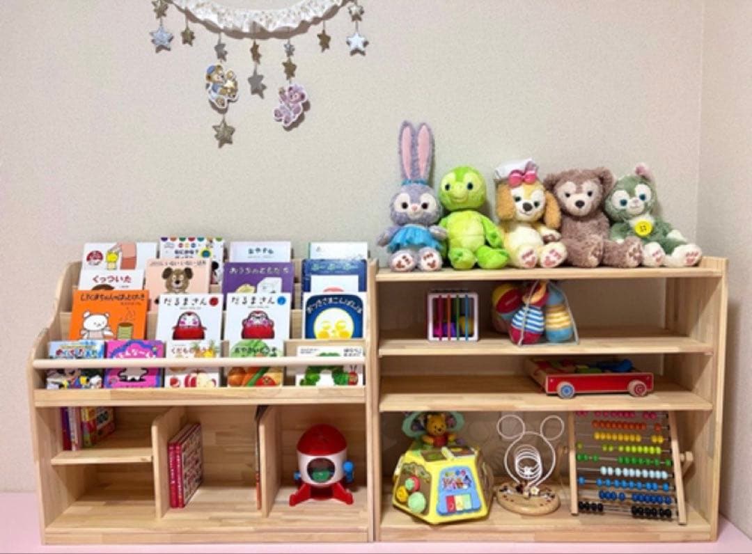 ② yumi様 絵本棚、おもちゃ棚セット