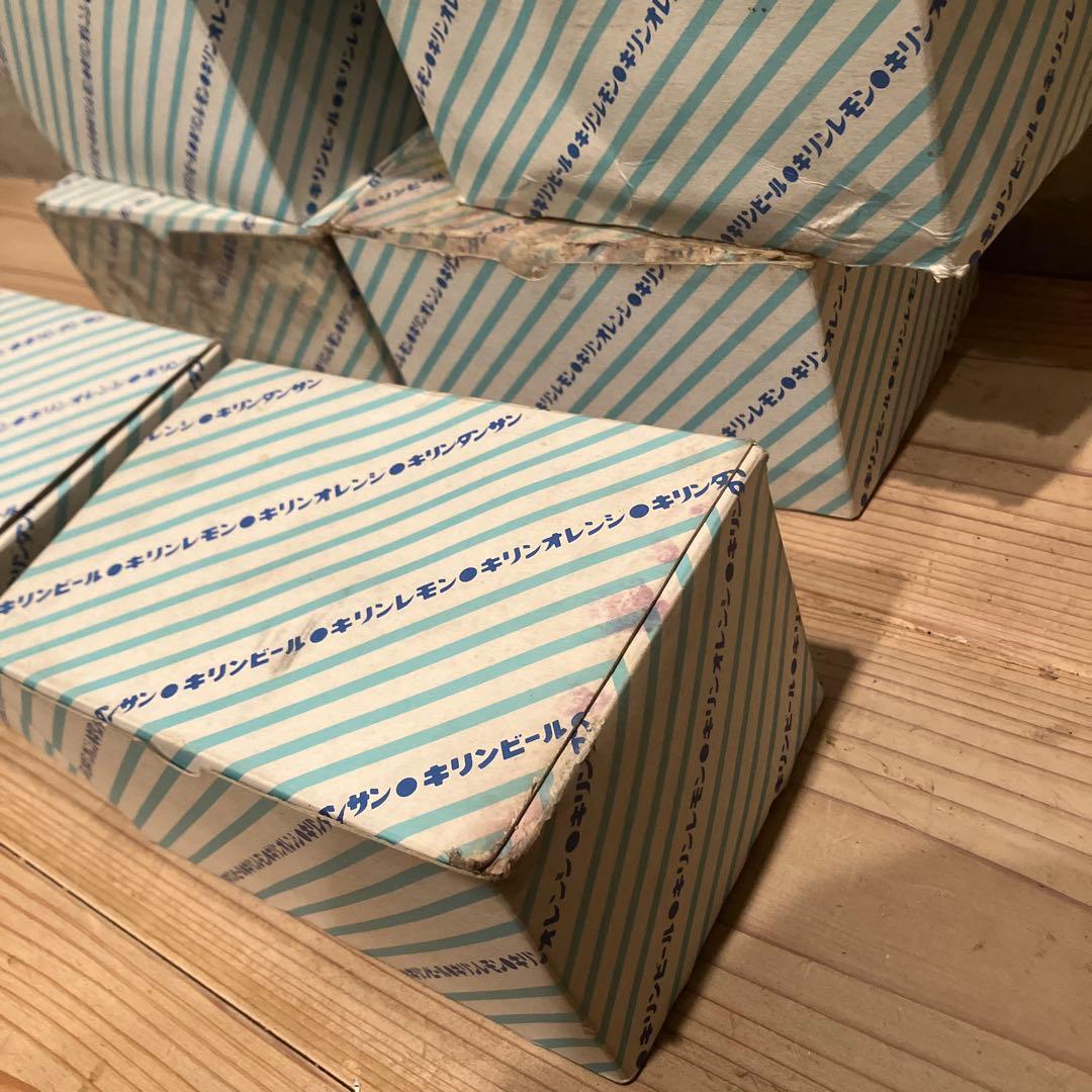 未使用品　グラス42個　7ケース　キリンビール　キリンレモン　昭和レトロ　販促品