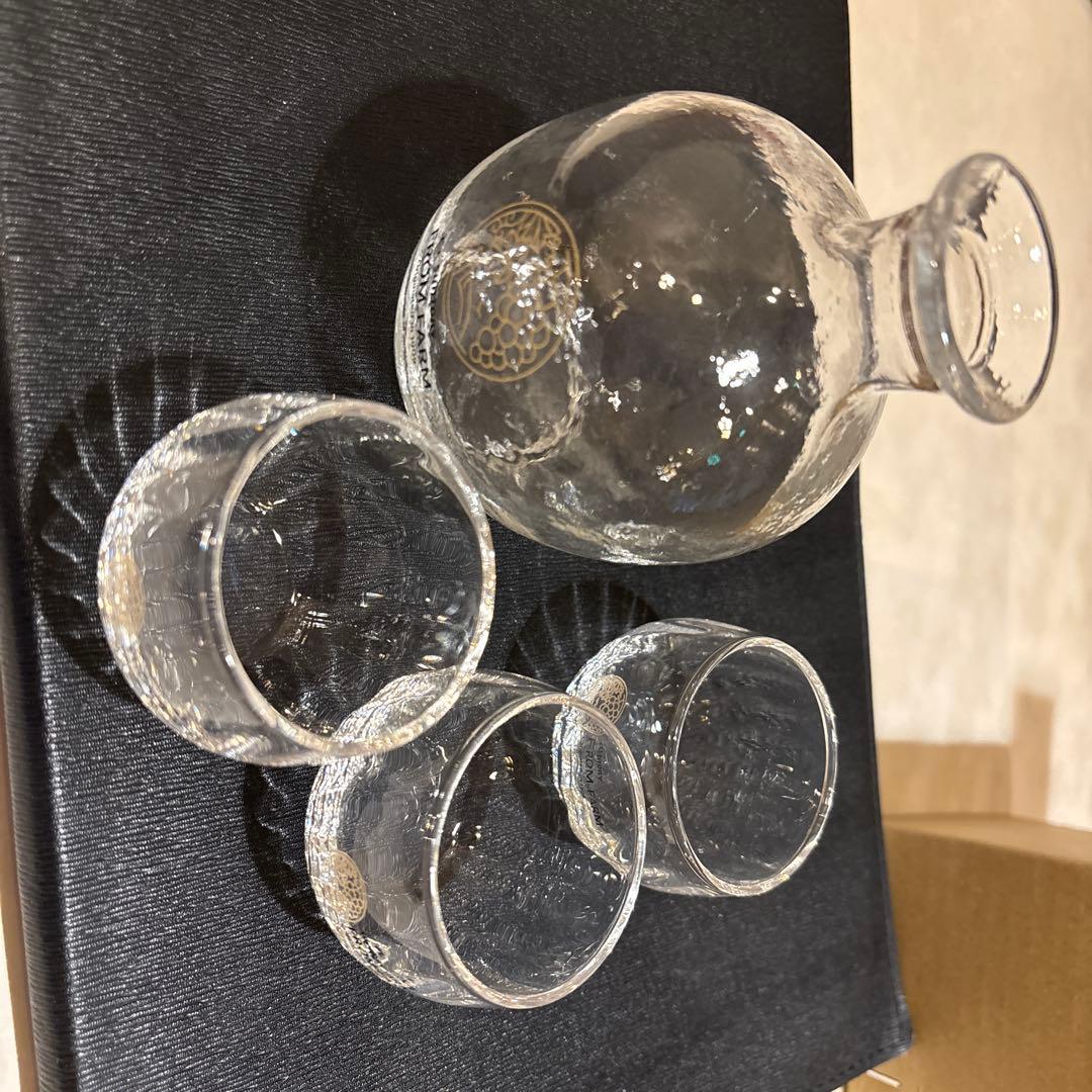 Suntory FROM FARM 丸型ボトル 3本+フロムファームお猪口6入