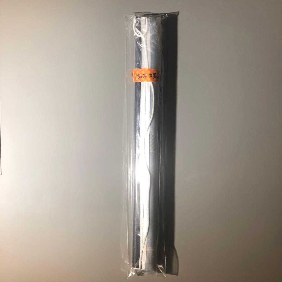 佐々木久美　直筆サイン入りチェキ、直筆サイン入りタペストリー、メンバー写真