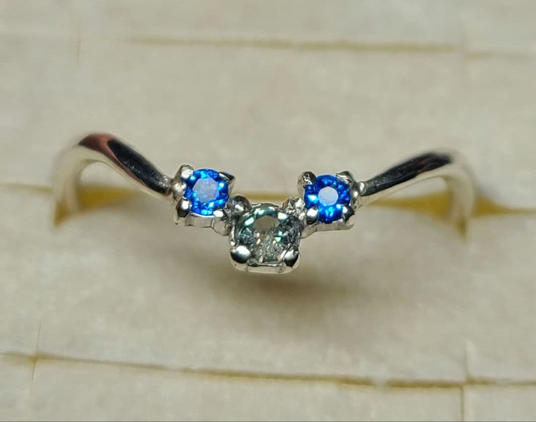 わかこ美しきカラーチェンジ★ブラジル産アレキサンドライト★リングオーダー