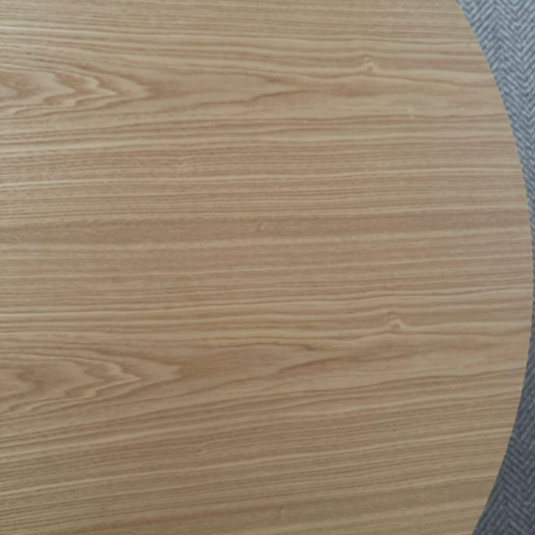 国産こたつ 円形 丸型100cmちゃぶ台タモ ※ハロゲンファンヒーター付