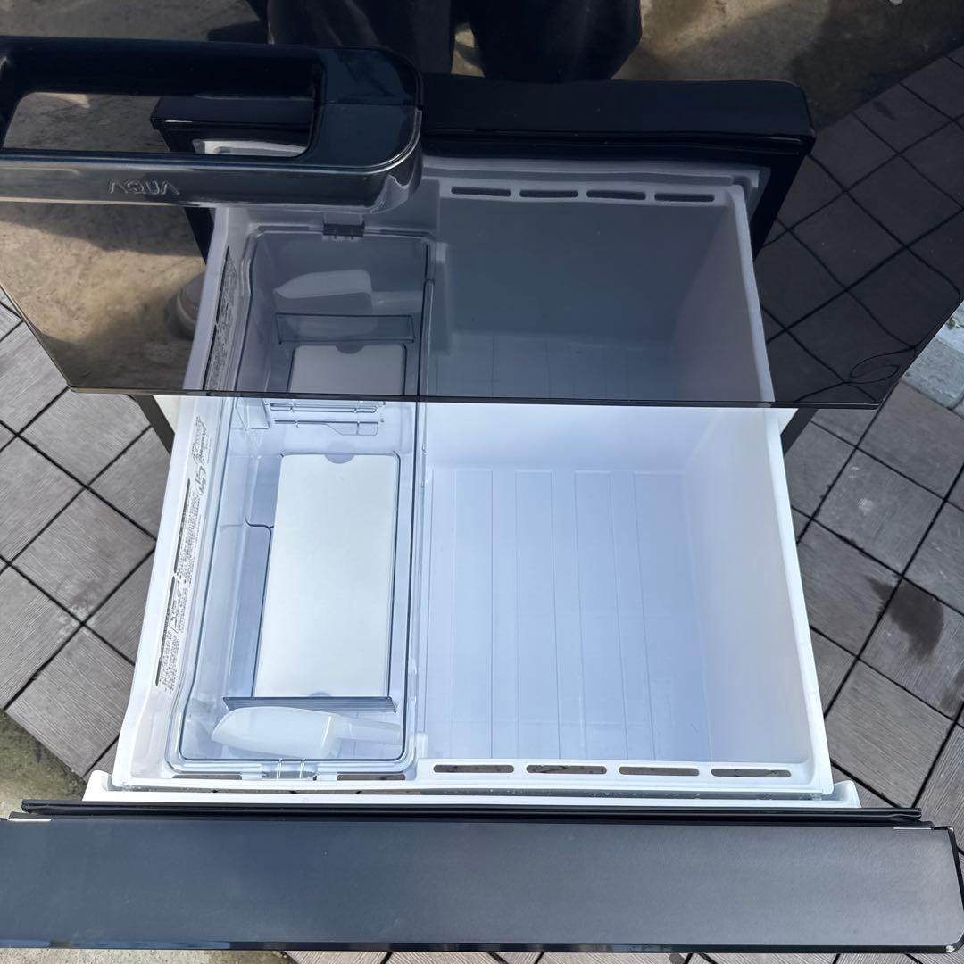 AQUA 冷蔵庫 238L 独立野菜室＆自動製氷機搭載コンパクトプレミアムモデル