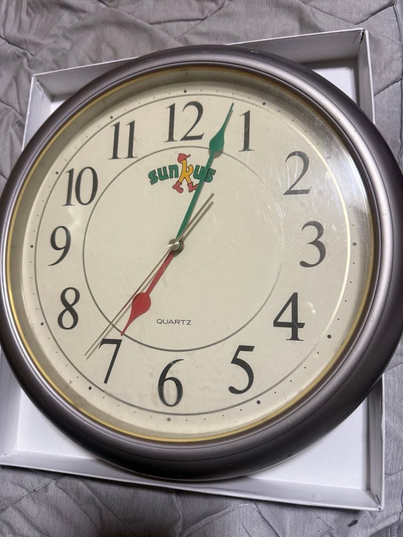 sunks サークルk コンビニ　掛け時計
