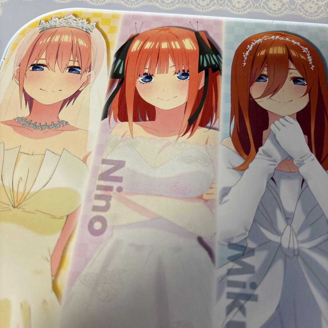 五等分の花嫁ガシャポン匠ウィンドウコレクションボード