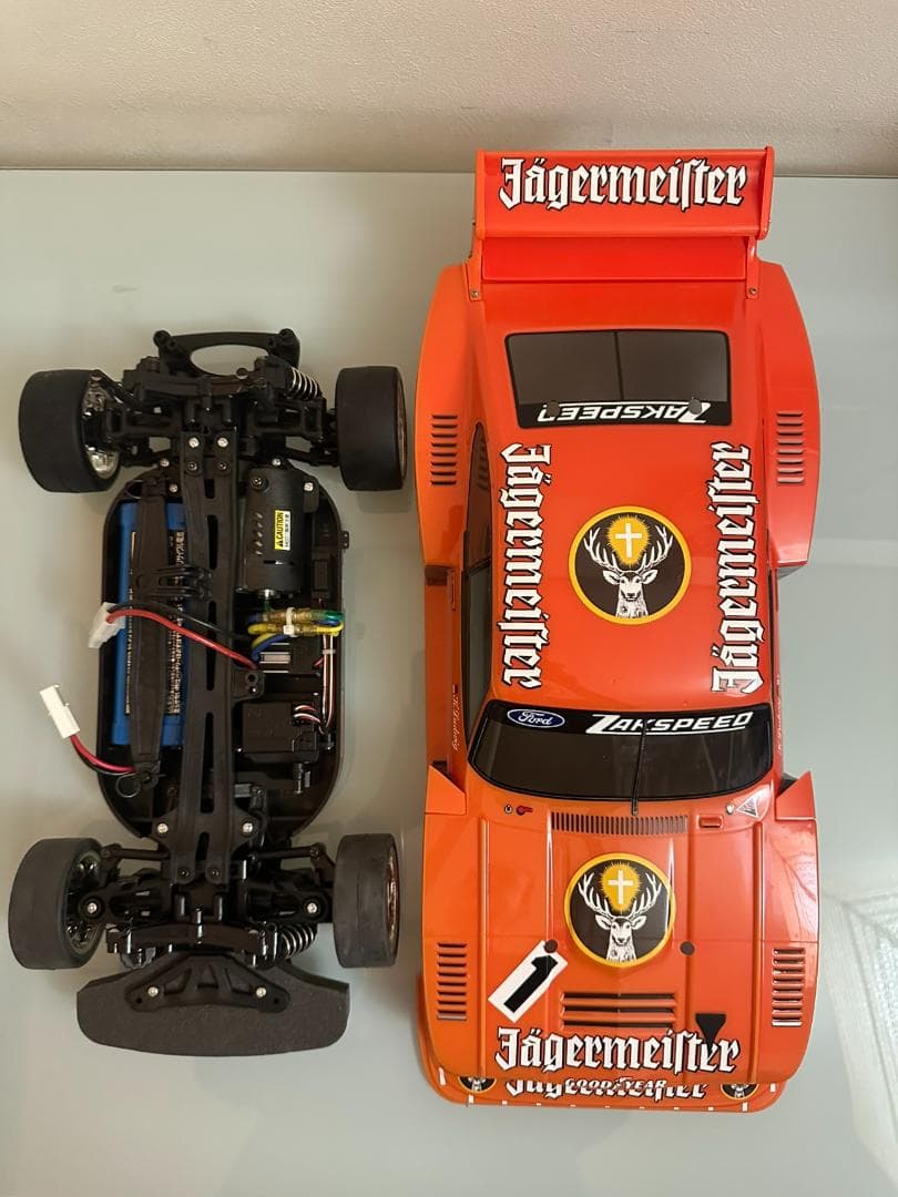 タミヤ ザクスピード イェーガー マイスター フォードカプリ Gr.5 TT02