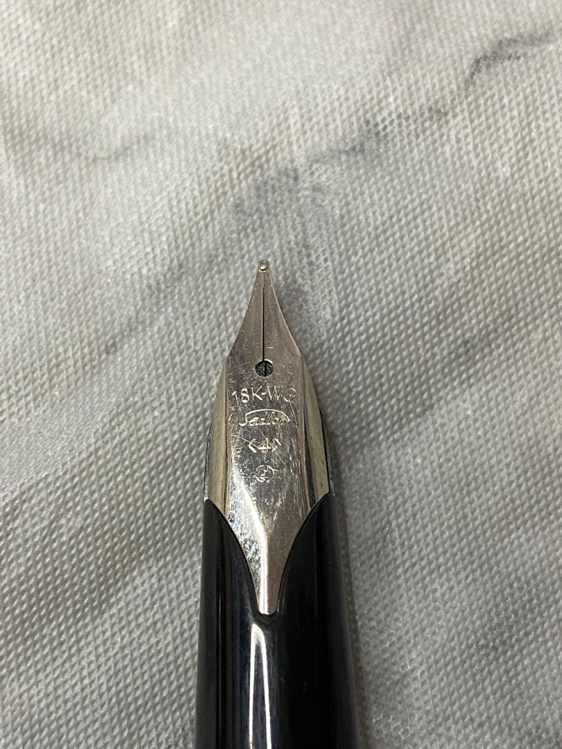 セイラー sailor シルバー ストライプ 万年筆 18K WGペン先