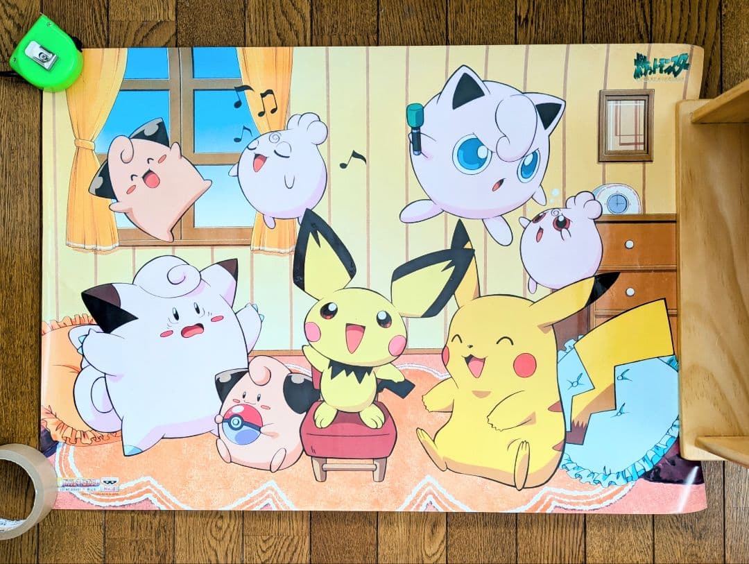 ポケモン バンプレキャラポスター 当時物 6枚セット 非売品