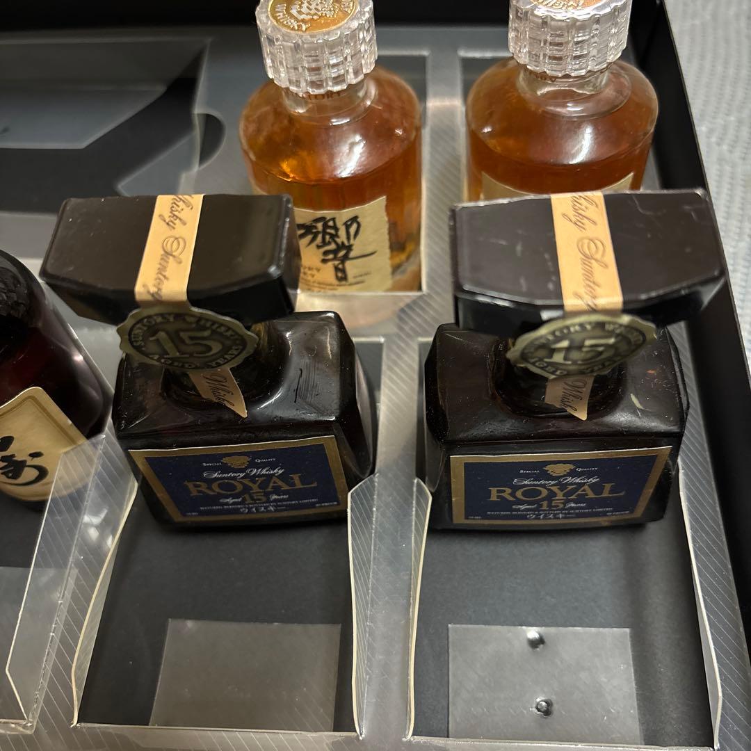 サントリーミニチュアボトル8本セット各50ml 【短期間出品になります】