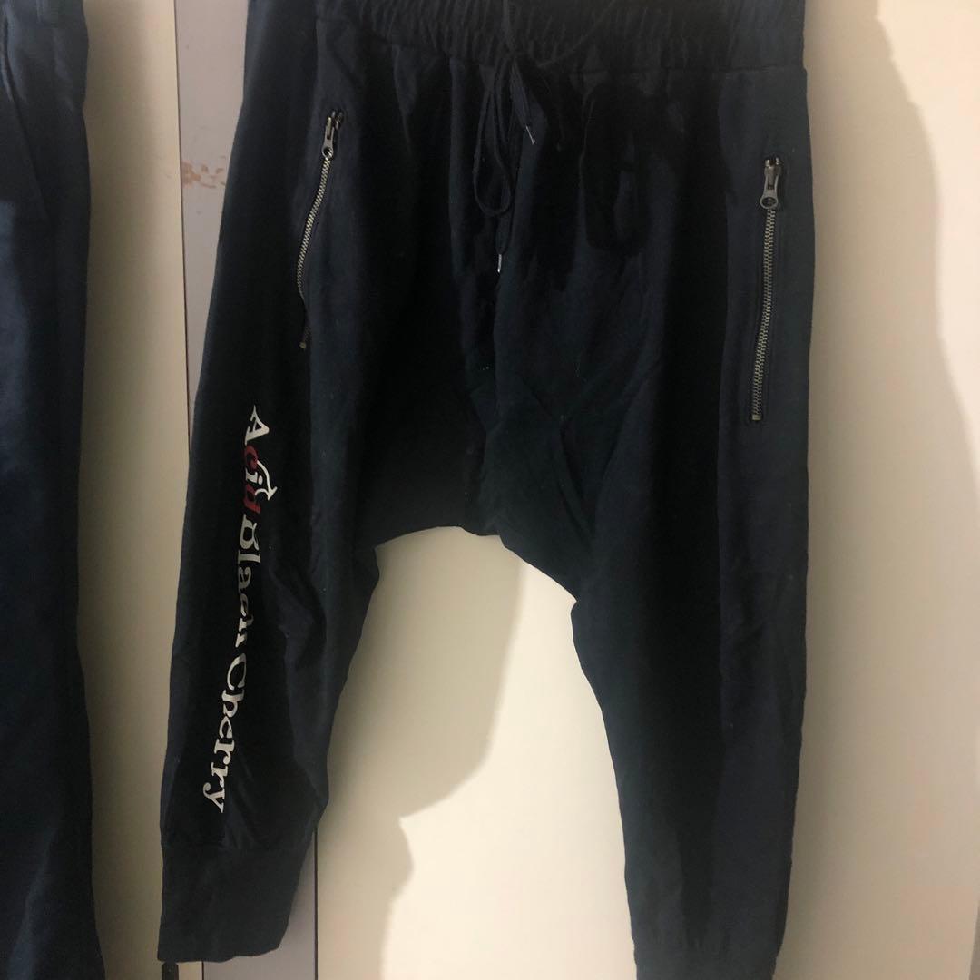 Acid Black Cherry サルエルパーカー上下セット　Lサイズメンズ