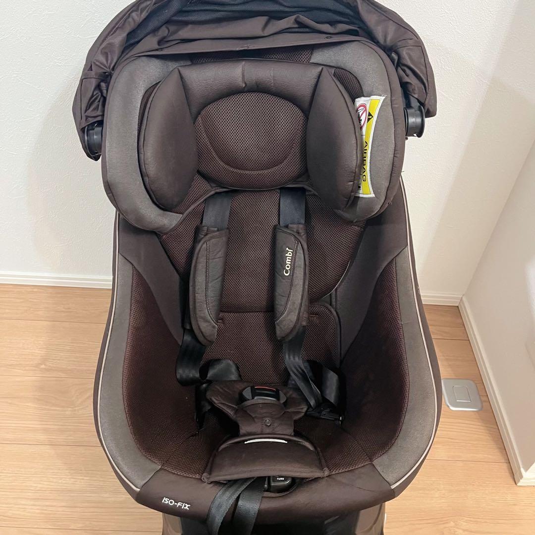 Combi コンビ クルムーヴ スマート ISOFIX エッグショック ブラウン
