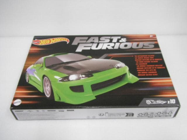 10/未使用品 ホットウィール ワイルドスピード 10カーパック ミニカー