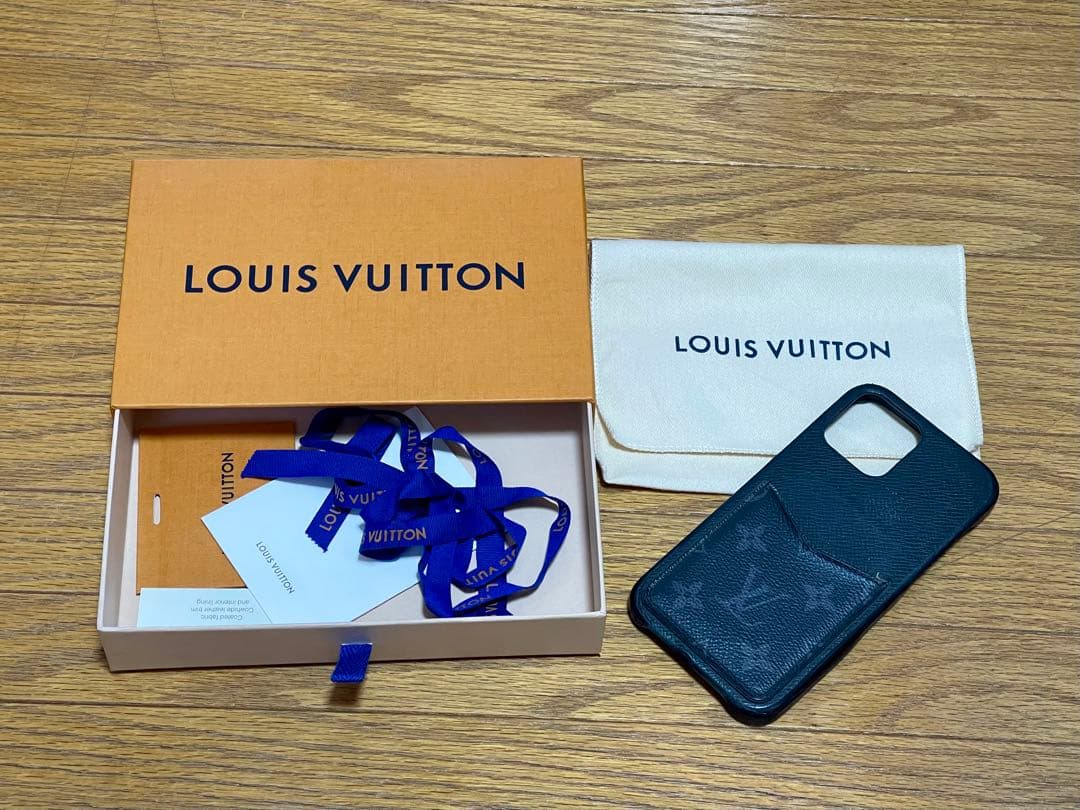 Louis Vuitton iPhone 12PRO MAX用ケース ブラック