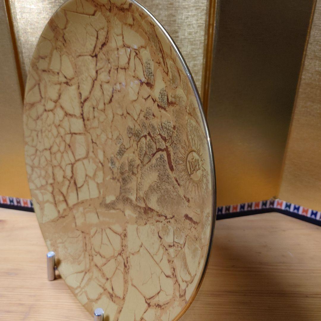 群青　リチャード ジノリ✕ルーチェ コラボ ゴールドプレート　2枚セット