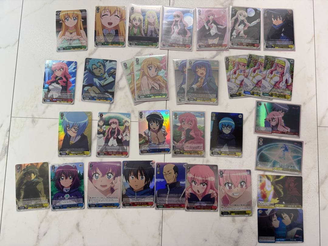 ゼロの使い魔　ヴァイスシュバルツ　デッキパーツ大量まとめ