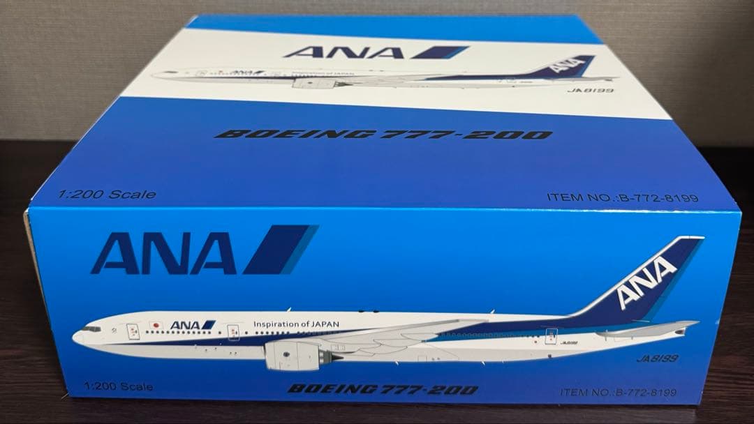 a*p様 レア B-Models ANA B777-200 JA8199 1/2