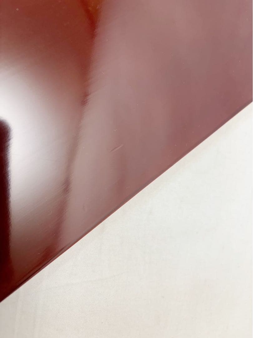 ほぼ未使用 茶道具 塗師 陽斎作 木製溜塗 寿棚 淡々斎好写し 組み立式 共箱