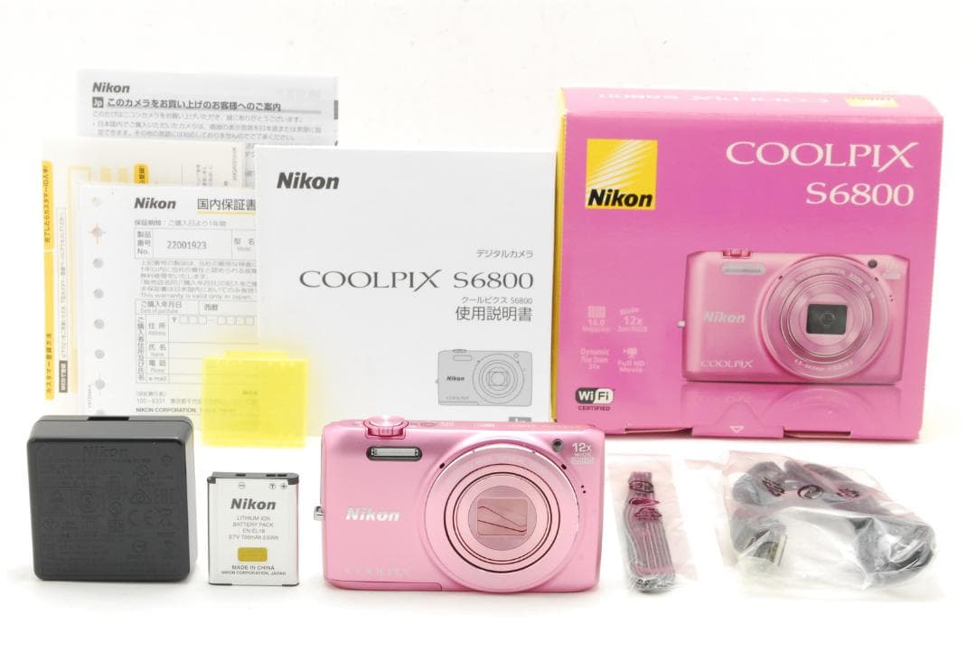 【未使用品 元箱付き】 ニコン Nikon COOLPIX S6800 #137