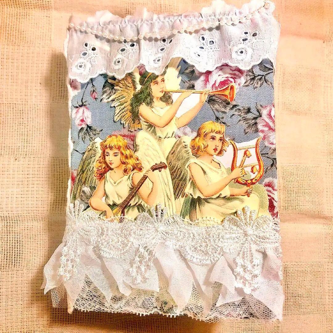 ジャンクジャーナル雑記帳 天使 アンティーク ジャンクジャーナル コラージュ