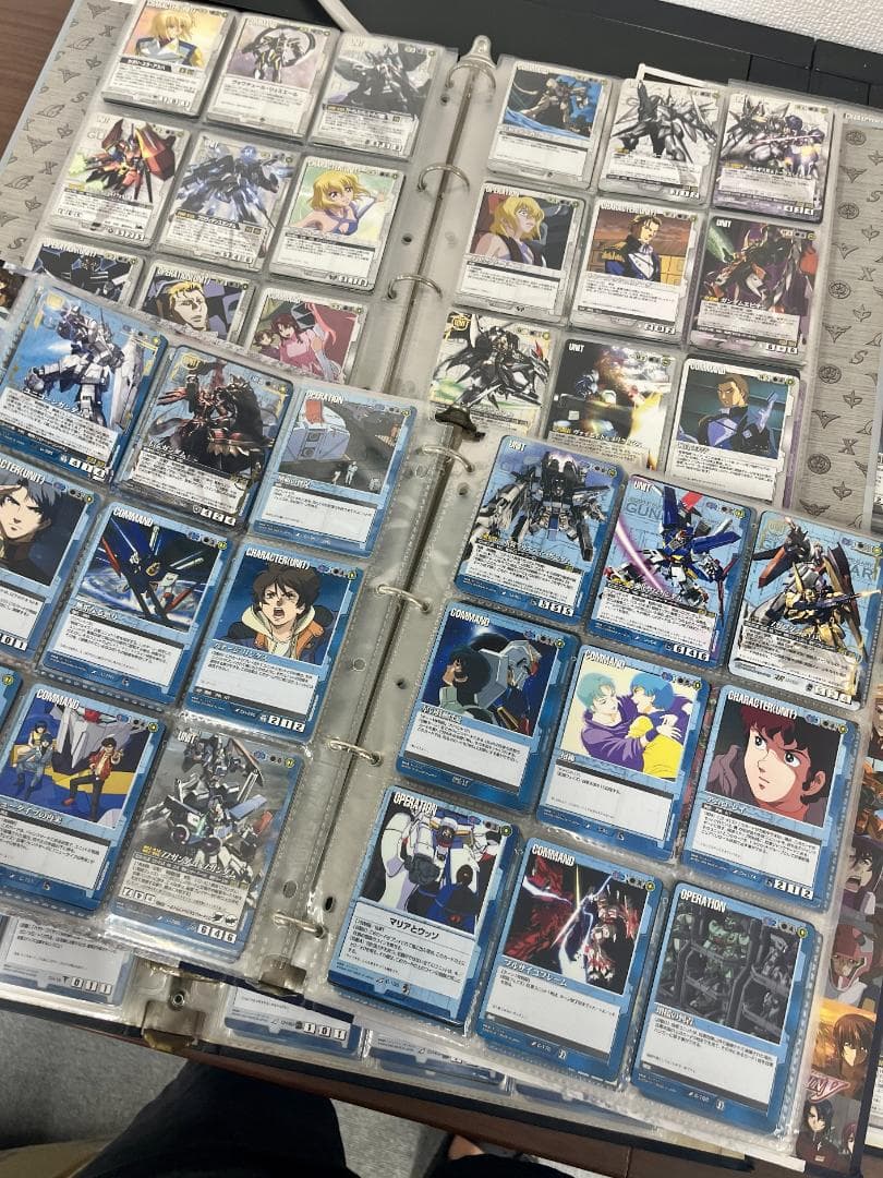 ゆ*り様 ガンダムウォー 大量セット まとめ バインダー 7冊 ID531099