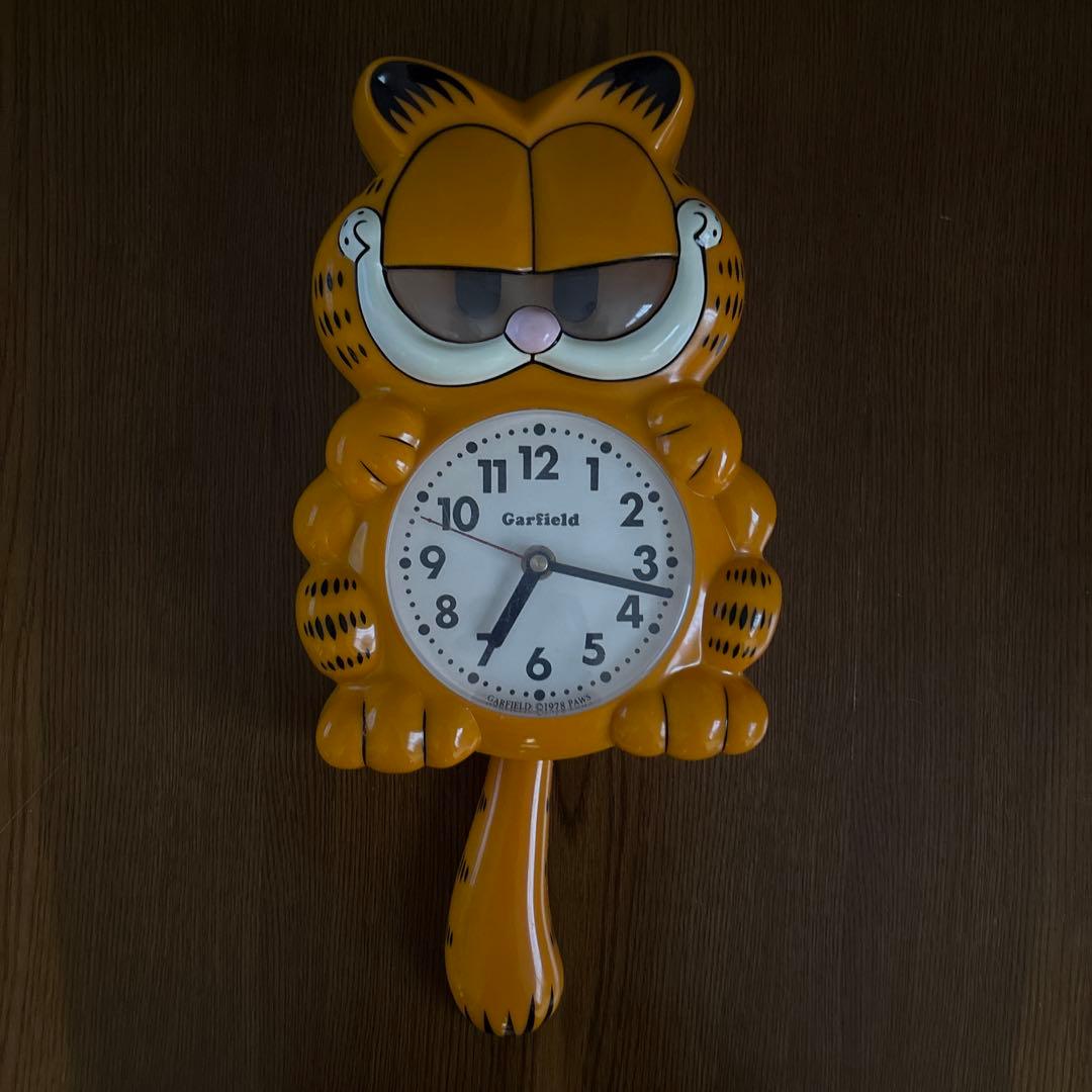 ガーフィールド　時計