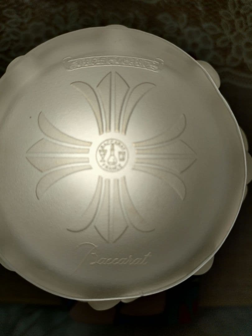 未使用美品クロムハーツバカラロックガラスタンブラーコスタ付き送料無料