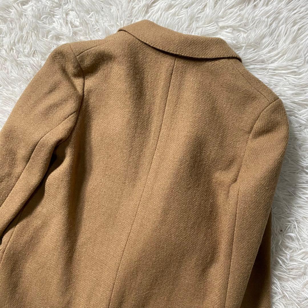 【美品】マーガレットハウエル　チェスターコート　ハリスツイードコラボ　別注　比翼