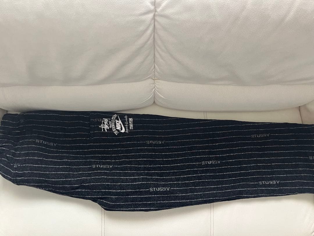 Stussy x Nike ストライプスウェットパンツ