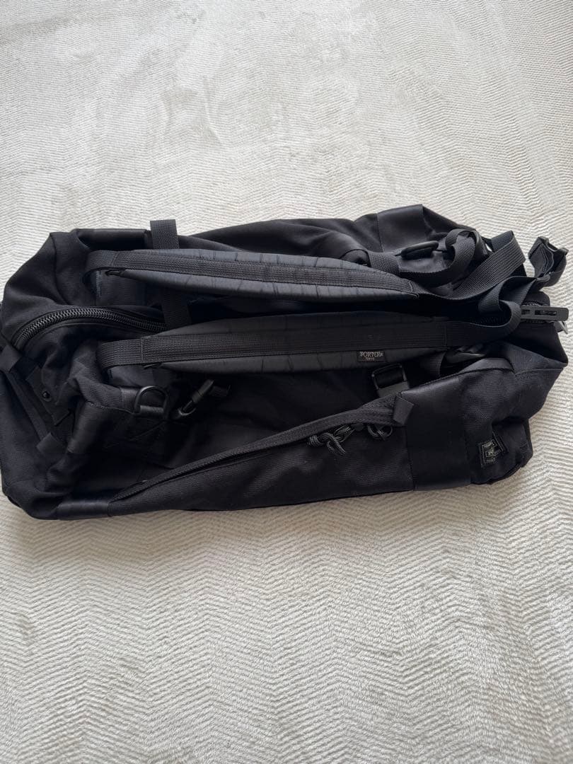 ポーターPORTERブースパックＳブラックボストンバッグ