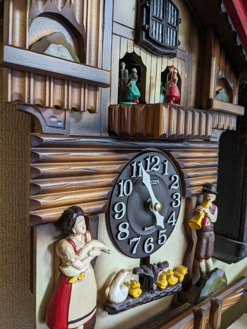 シチズン鳩時計 オルゴール付き