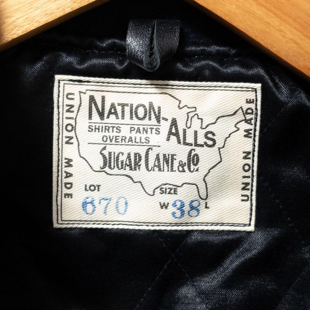 シュガーケーン 30オンス ウールメルトン スポーツジャケット　38