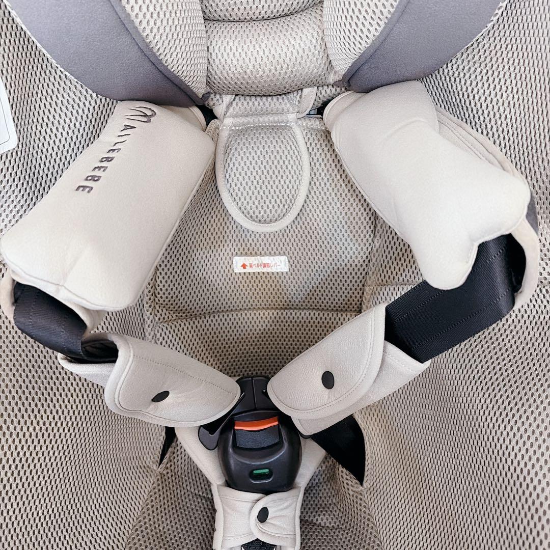 【美品】エールベベ　チャイルドシート 　クルット5s 　グランス　360°回転