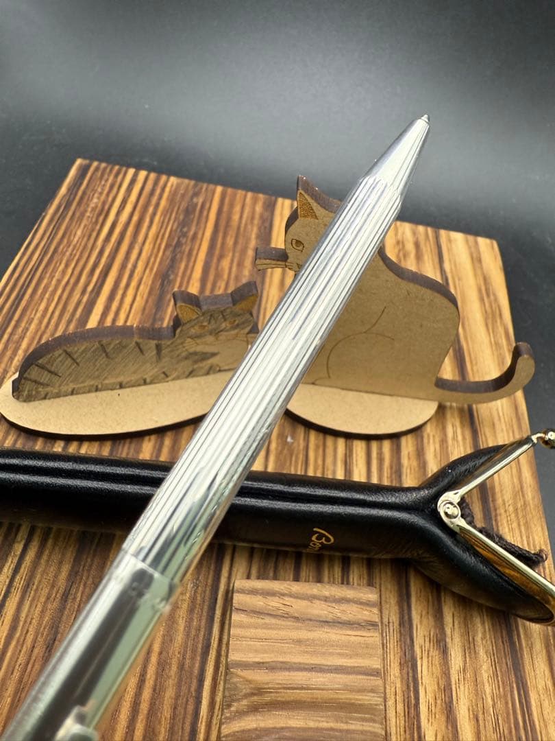 S.T DUPONT ボールペン ソリッドシルバー クラシック