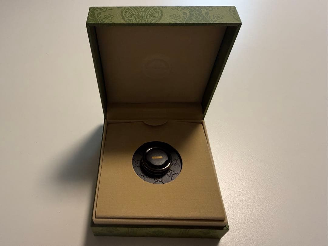 h*u様 GUCCI x OURA ブラックリング US11