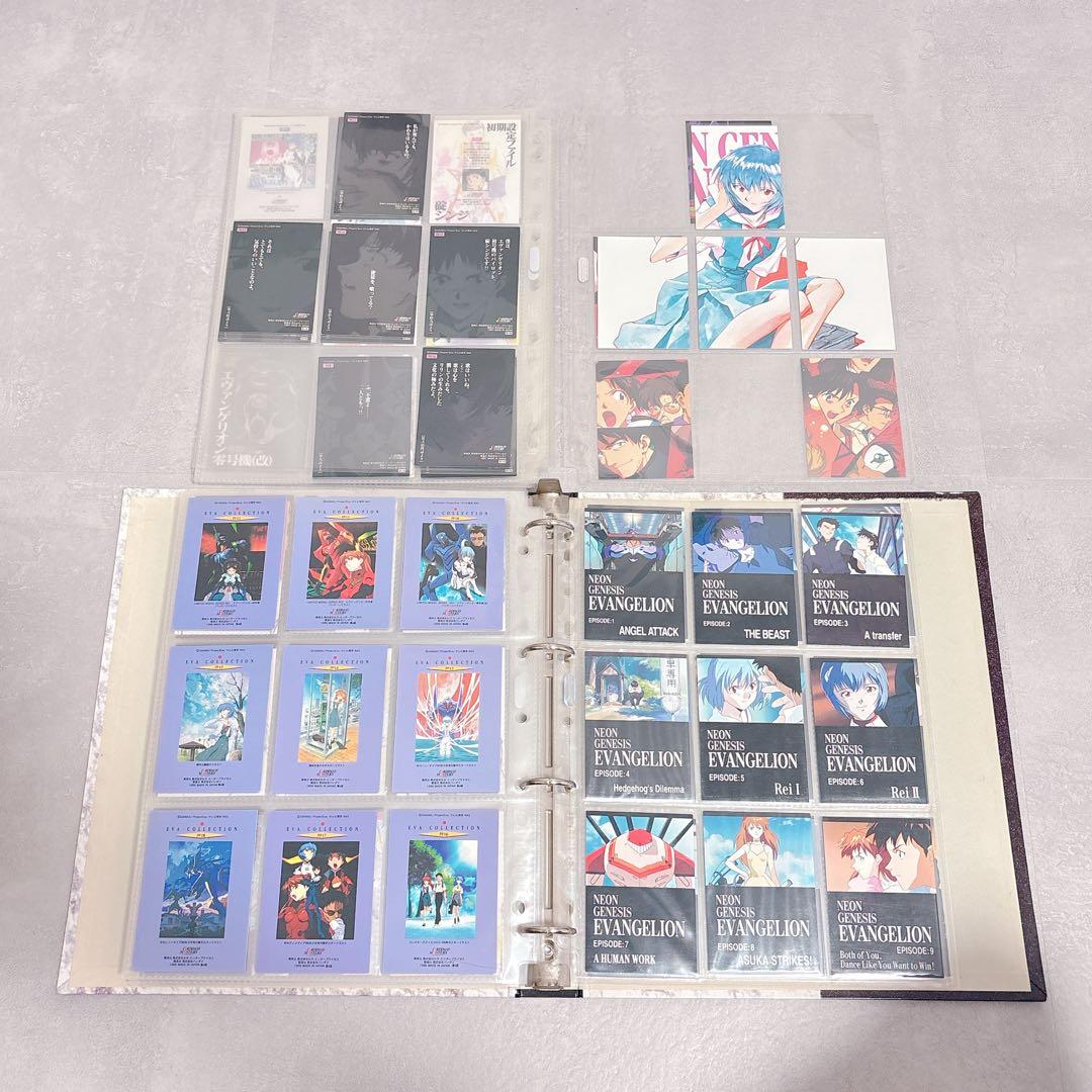 エヴァンゲリオン カードダスマスターズ 第壱集 第弐集 4版 259枚セット