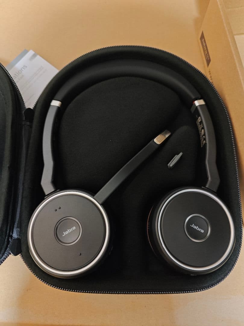 【新品・未使用】Jabra Evolve 75 アクティブノイズキャンセリング