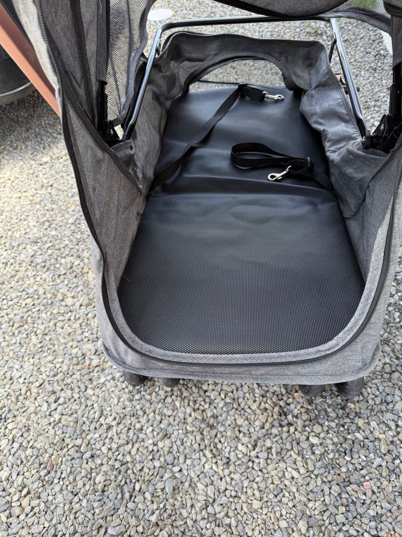 BlaHoo ペットカート グレー