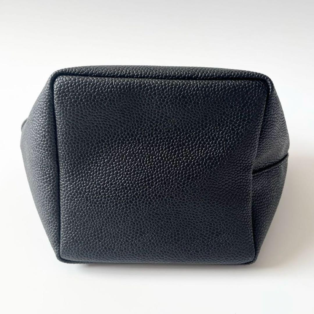 エルベシャプリエ　ハンドバッグ　701GP　コーテッドキャンバス　コットン　黒