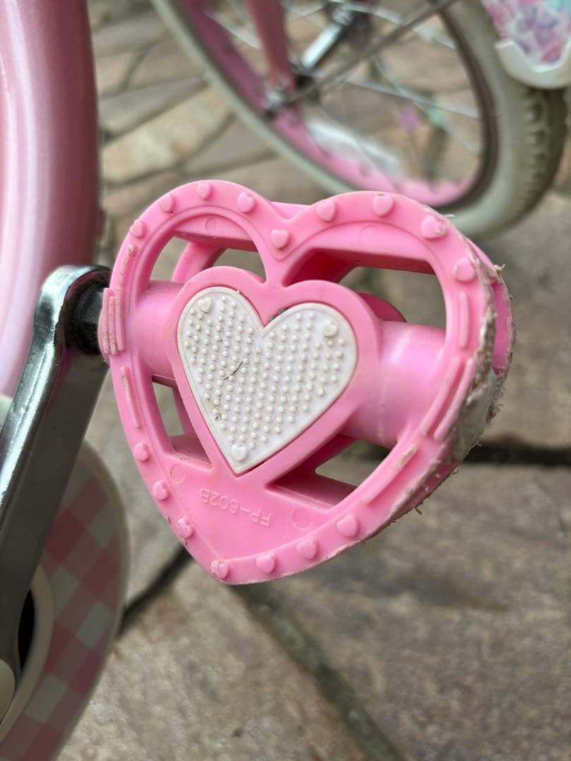 自転車　メゾピアノ 16インチ　サイクルベースあさひ　補助輪