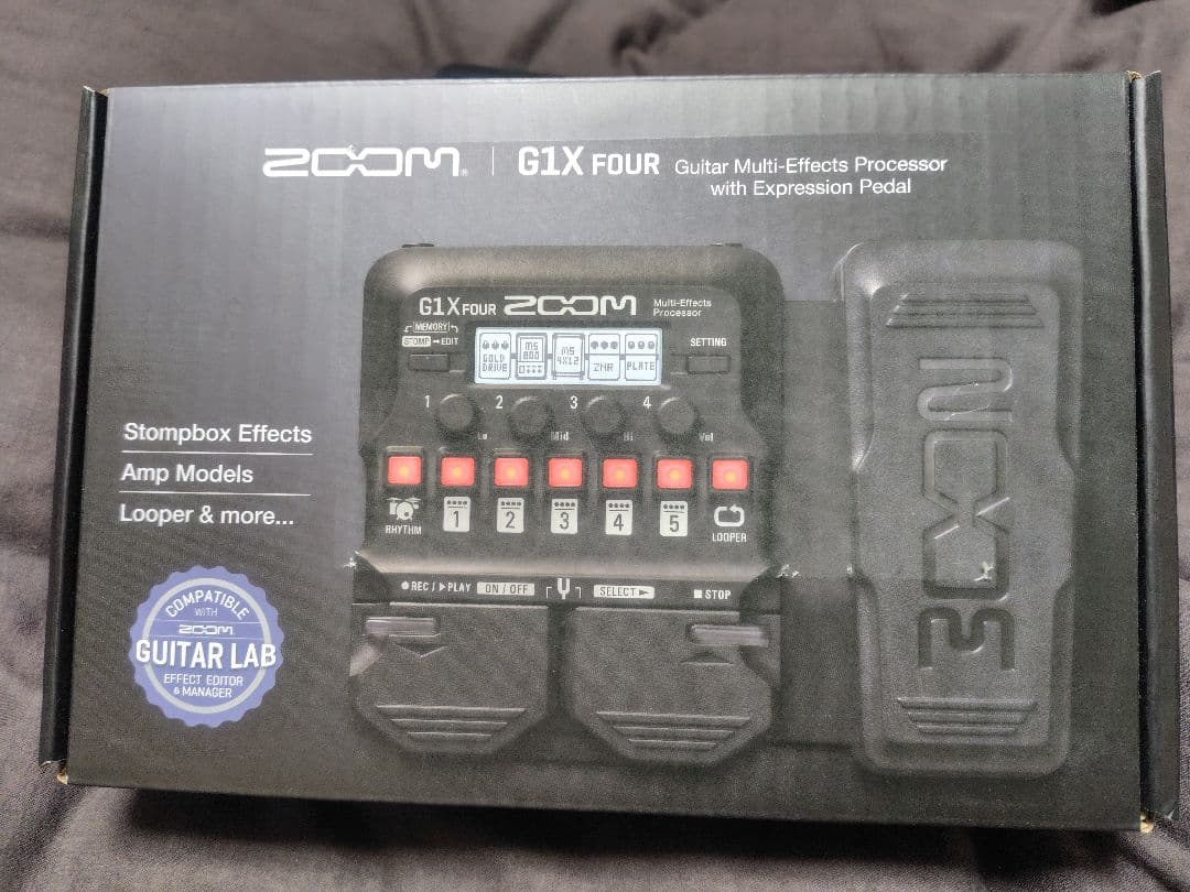 ZOOM G1XFOUR EXペダル付きマルチエフェクター