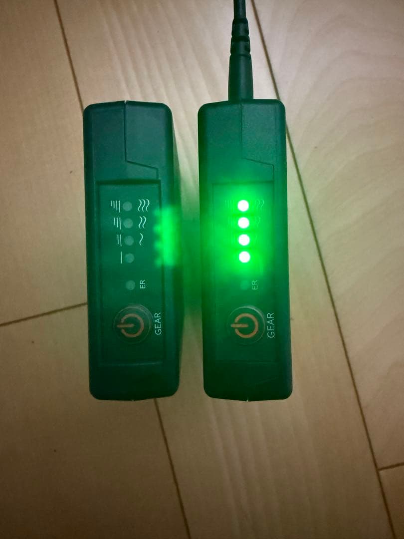 美品【ミドリ安全】クールファン　バッテリー2個付き！！