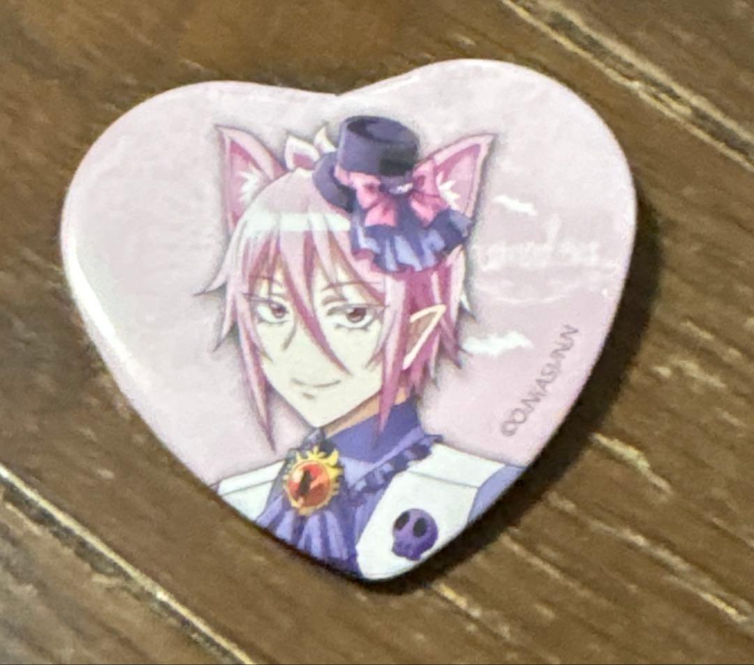 アスモデウス・アリスハート缶バッジ ナンジャタウン 限定 希少