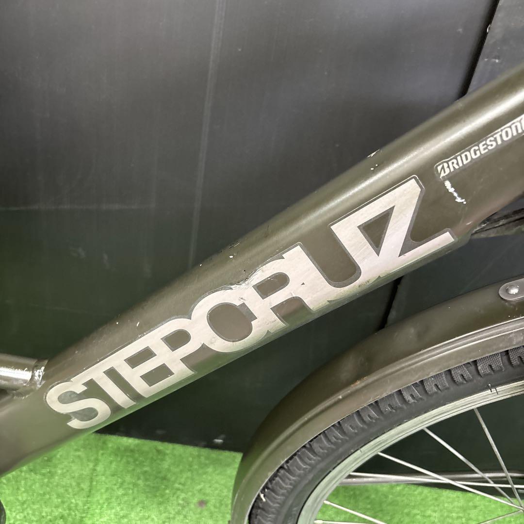 電動自転車 BS STEP CRUZ カーキ　11