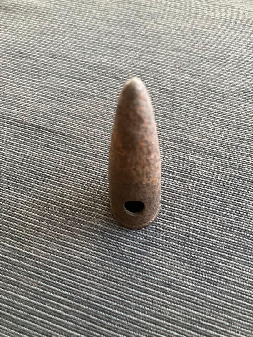 刀装具　大身の槍　大型鉄製石突　鍔　江戸時代