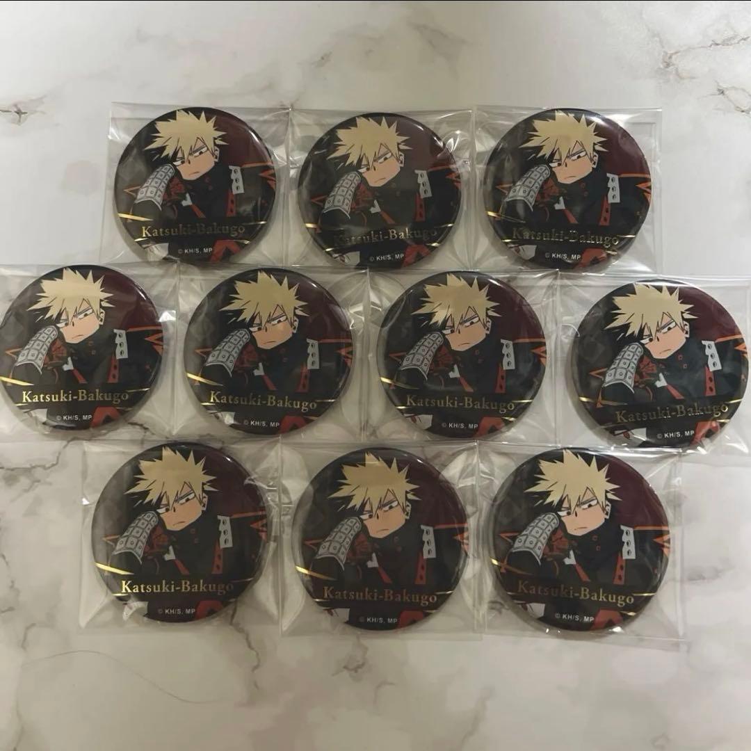 ヒロアカ 爆豪勝己 座れ！イス！ 缶バッジ