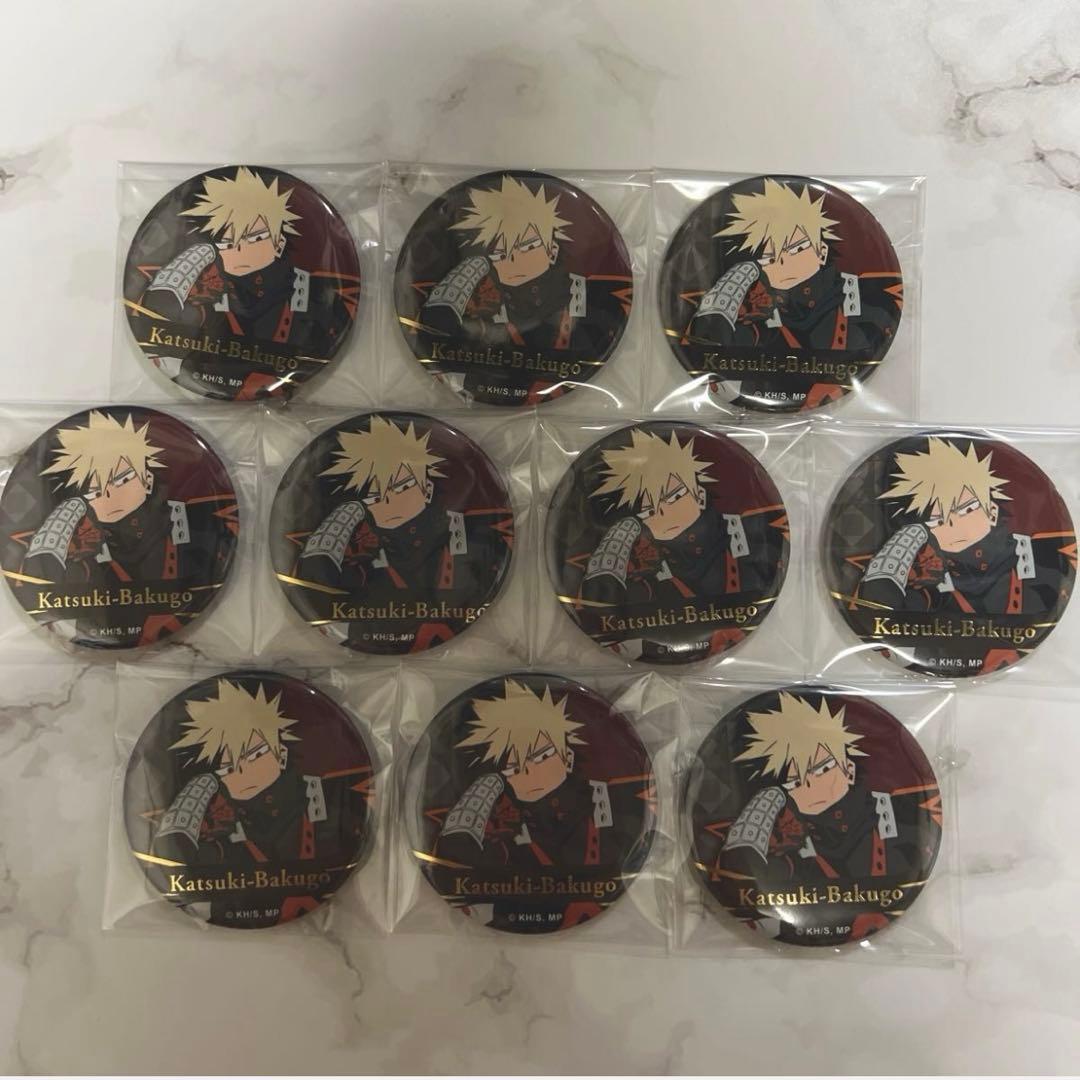 ヒロアカ 爆豪勝己 座れ！イス！ 缶バッジ